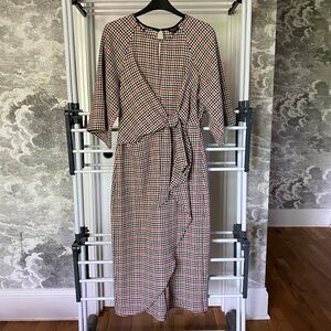Plaid Kimono style dress. Worn once.